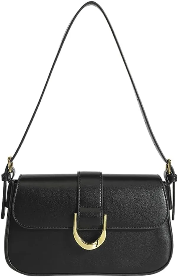 Women's Underarm Shoulder Bags Faux Leather Tote Bag Clutch Trendy Purses Handbag Vintage Evening Bag Shoulder Totes