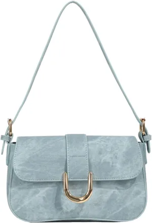 Women's Underarm Shoulder Bags Faux Leather Tote Bag Clutch Trendy Purses Handbag Vintage Evening Bag Shoulder Totes